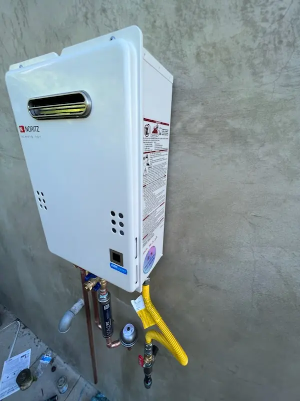 Tankless water heater installation for Cedarhaven homes